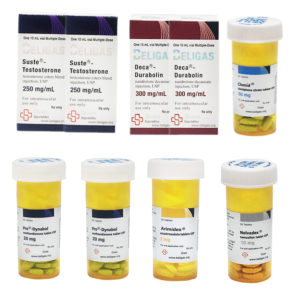 LEVEL III (INJECT) SUSTANON + DECA + DIANABOL mass gain pack (8 weeks) Beligas Pharmaceuticals