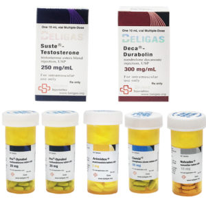 Mass gain pack (INJECT) SUSTANON + DECA + DIANABOL (8 weeks) Beligas Pharma